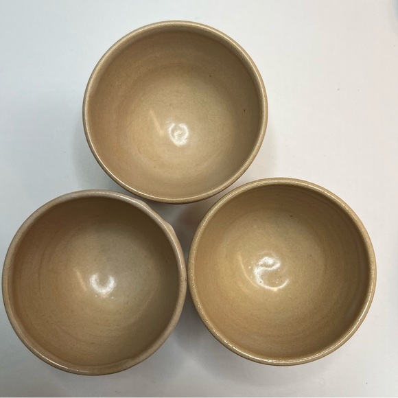 Vintage Hagi Ware Japanese Teapot and 3 Cups Handmade and Signed Studio Art - Picture 3 of 16